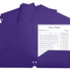 C-Line 2-Pocket Poly Folder, 3 Hole Punched, Purple, Pack Of 25 -Office Product Shop 1597266 A ecommfullsize
