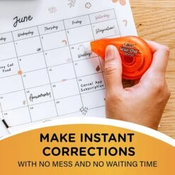 BIC Wite-Out EZ Correct Correction Tape, White, 2/Pack (50592) 12 BIC Wite-Out EZ Correct Correction Tape, White, 2/Pack (50592) -Office Product Shop 1AC5EF50 B497 4192 B37EFE44C5F57250 sc7