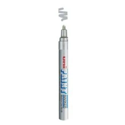 Uni-ball Uni PAINT PX-20 Oil-Based Marker, Medium Tip, Silver Metallic (63614) 10 Uni-ball Uni PAINT PX-20 Oil-Based Marker, Medium Tip, Silver Metallic (63614) -Office Product Shop 1EC76EAC 1D48 4F80 AB3EDCA9750EAFE3 sc7