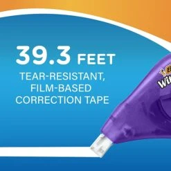 BIC Wite-Out Correction Tape, White, 4/Pack (50589) -Office Product Shop 1F1C8736 C05E 49B9 80A6D7FA76E3456C sc7