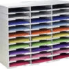 Storex Literature Organizer, 30 Compartments, Gray 1 Storex Literature Organizer, 30 Compartments, Gray -Office Product Shop 2005709 ecommfullsize