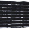 Storex Stackable Literature Sorter, 24 Compartments, 31-3/8 X 14-1/8 X 20-1/2 Inches, Black -Office Product Shop 2006256 SPR ecommfullsize