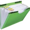 C-Line Horizontal Expanding File, Letter Size, 7 Pocket, Green -Office Product Shop 2007741 SPR ecommfullsize