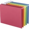 Business Source Hanging File Folders, 1/5 Cut Tabs, Letter Size, Assorted Colors, Pack Of 25 -Office Product Shop 2009716 SPR ecommfullsize