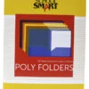School Smart 2-Pocket Poly Folders, Assorted Colors, Set Of 36 -Office Product Shop 2019623 ecommfullsize