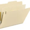 Smead Classification Folder, Letter Size, 1 Divider, Manila, Pack Of 10 -Office Product Shop 2021477 A ecommfullsize