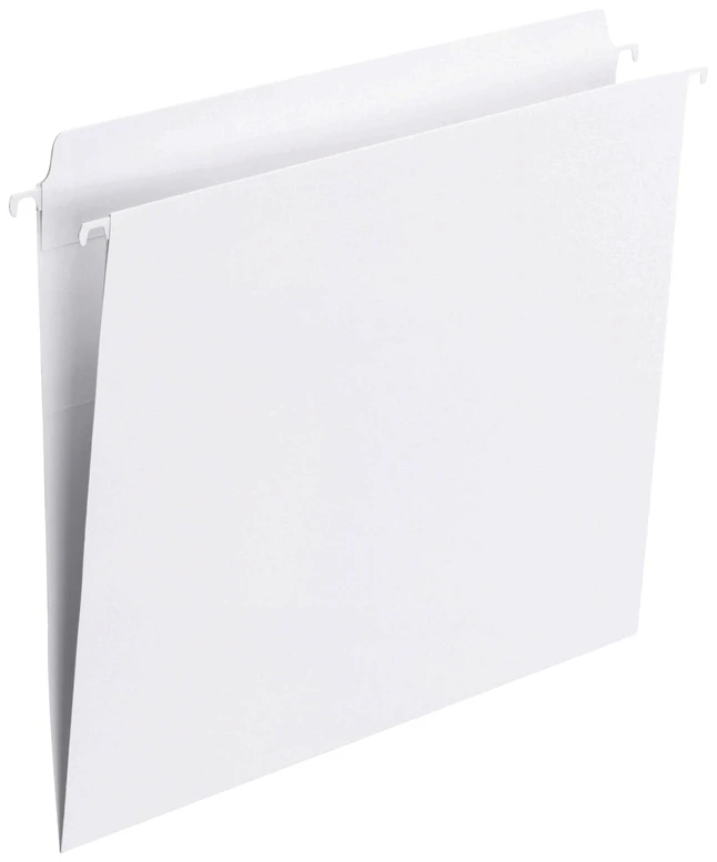 Smead FasTab Hanging File Folder, Letter Size, Straight-Cut Tabs, White, Pack Of 20 3 Smead FasTab Hanging File Folder, Letter Size, Straight-Cut Tabs, White, Pack Of 20