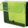Lion Expand-N-File Poly Expanding Wallet, Letter Size, 3 Inch Expansion, Green