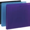 Smead Poly Expanding Jackets, Letter Size, Assorted Colors, Pack Of 6