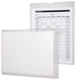 Oxford Utili-Jacs Vinyl File Jacket, 9 X 12 Inches, Clear, Pack Of 50