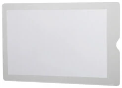 Oxford Utili-Jacs Vinyl File Jacket, 5 X 8 Inches, Clear, Pack Of 50