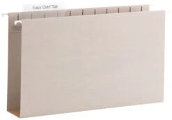 Smead TUFF Hanging File Folder, Legal Size, 3 Inch Expansion, Steel Gray, Pack Of 18