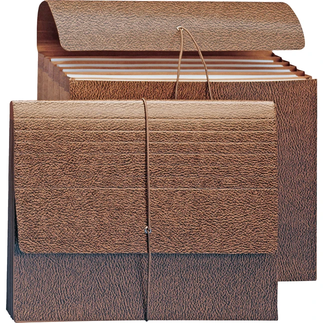 Smead Expanding Wallet, Letter Size, 5-1/4 Inch Expansion, 6 Pocket, Redrope 3 Smead Expanding Wallet, Letter Size, 5-1/4 Inch Expansion, 6 Pocket, Redrope