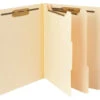 Smead Classification Folder, Letter Size, 2 Dividers, Manila, Pack Of 10 -Office Product Shop 2049727 A ecommfullsize