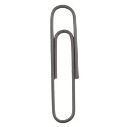 JAM Paper Jumbo Paper Clips, Grey, 75/Pack (21830628) -Office Product Shop 21E2561D 763B 4390 80299A605186895C sc7
