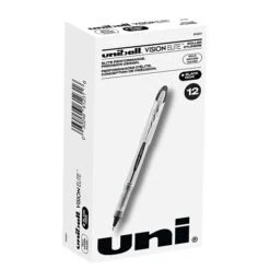 Uni-ball Vision Elite Rollerball Pens, Bold Point, Black Ink, Dozen (61231) -Office Product Shop 25503D38 2CBF 42AA B932B2E2CAF5CC10 sc7 1