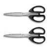 Staples 8" Pointed Tip Stainless Steel Scissors, Straight Handle, Right & Left Handed, 2/Pack (TR55043) -Office Product Shop 3AE9B797 C50B 4D13 835CB964859999B2 sc7