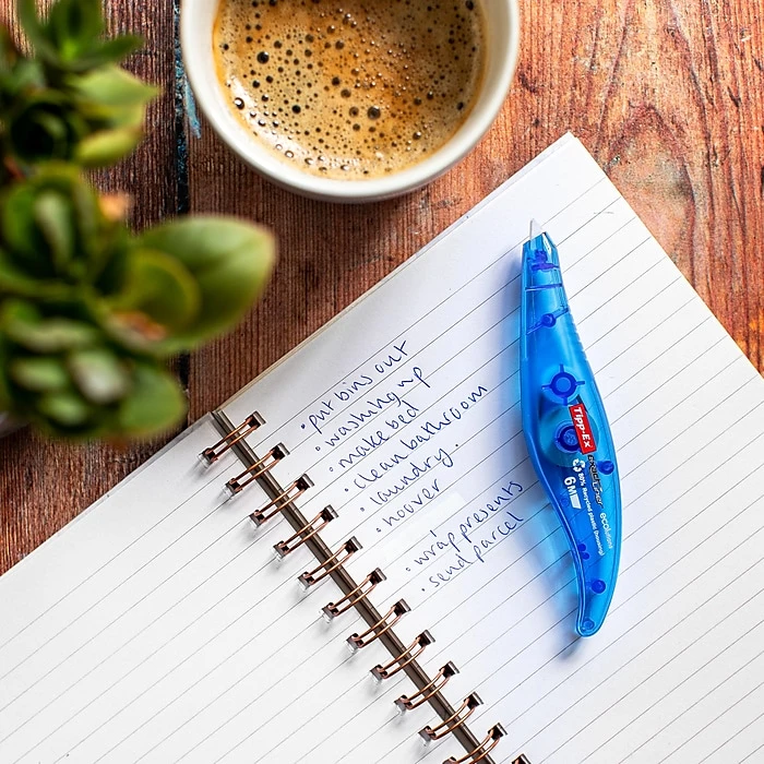 BIC Wite-Out Exact Liner Correction Tape, White, 2/Pack (50744) 4 BIC Wite-Out Exact Liner Correction Tape, White, 2/Pack (50744) - Image 2