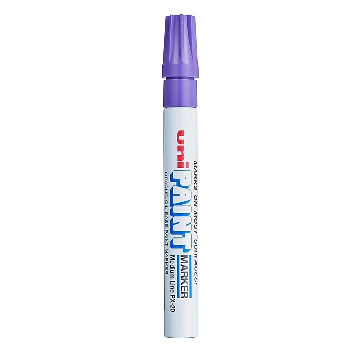 Uni PAINT PX-20 Oil-Based Marker, Medium Tip, Assorted Colors, 6/Set (63630) 13 Uni PAINT PX-20 Oil-Based Marker, Medium Tip, Assorted Colors, 6/Set (63630) - Image 11