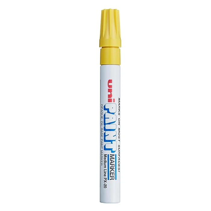 Uni PAINT PX-20 Oil-Based Marker, Medium Tip, Assorted Colors, 6/Set (63630) 17 Uni PAINT PX-20 Oil-Based Marker, Medium Tip, Assorted Colors, 6/Set (63630) - Image 15
