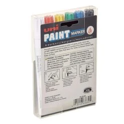Uni PAINT PX-20 Oil-Based Marker, Medium Tip, Assorted Colors, 6/Set (63630) 19 Uni PAINT PX-20 Oil-Based Marker, Medium Tip, Assorted Colors, 6/Set (63630) -Office Product Shop 55E70B1B E359 42B7 8D0B2D8E547F6CF5 sc7