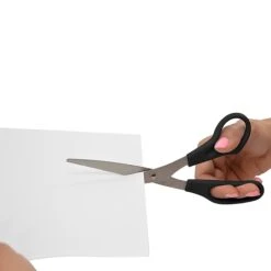 Westcott All Purpose 8" Stainless Steel Multipurpose Scissors, Pointed Tip, Black, 3/Pack (16907) -Office Product Shop 5C23E9B8 FED2 478D B552C83B7063BCA4 sc7