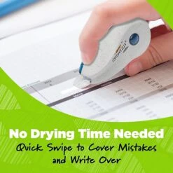 BIC Ecolutions Wite-Out Brand Correction Tape (formerly ReVolution), White, 10/Pack (WOET10-WHI) -Office Product Shop 5E01C19A 4C44 40E4 8915738EF41BD58A sc7