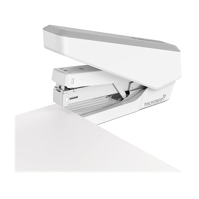 Fellowes LX860 EasyPress Desktop Stapler, 40-Sheet Capacity, White (5014301) 8 Fellowes LX860 EasyPress Desktop Stapler, 40-Sheet Capacity, White (5014301) - Image 6