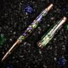 Monteverde Invincia Limited Edition Abalone Shell Rollerball Pen, Rose Gold Trim -Office Product Shop 5bebfcea 627e 557a 8543 5b10d9adbaab