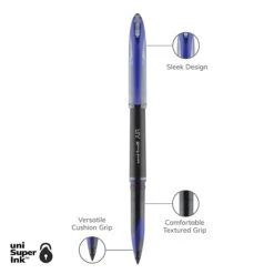 Uni-ball Uni AIR Porous Point Pens, Medium Point, 0.7mm, Blue Ink, 12/Pack (1927701) -Office Product Shop 625ABE5D A6DF 4522 A1FDE4550D475A77 sc7