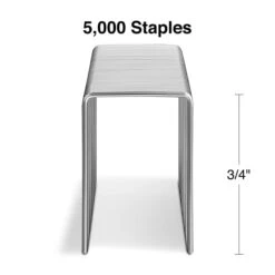 Staples High-Capacity Staples, 3/4" Leg Length, 5000/Box (TR58096) -Office Product Shop 6FBE36C9 E84A 41A4 8A19B794FCA4FD93 sc7