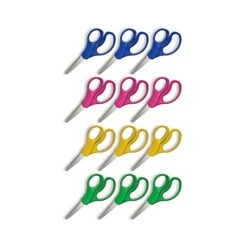 TRU RED™ 5" Stainless Steel Kids Scissors, Straight Handle, Right & Left Handed (TR55041) -Office Product Shop 70E5AB42 9E78 4CF8 9CF62EC6A140468F sc7