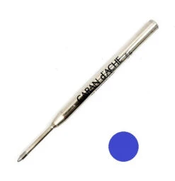 Caran D'Ache Goliath Ballpoint Pen Refills, Blue Fine
