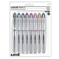 Uni-ball Vision Elite Rollerball Pens, Bold Point, Black Ink, Dozen (61231) -Office Product Shop 7EBEA8FA FE51 47B3 A683695C3590EAF5 sc7