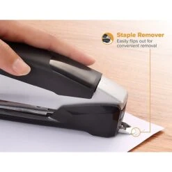 Bostitch InPower® Spring-Powered Desktop Stapler, 28-Sheets, Silver/Black (ACF1110) 10 Bostitch InPower® Spring-Powered Desktop Stapler, 28-Sheets, Silver/Black (ACF1110) -Office Product Shop 90EDB536 056F 4C66 B85DDD7066629A35 sc7