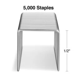Staples High-Capacity Staples, 1/2" Leg Length, 5000/Box (TR58094) 9 Staples High-Capacity Staples, 1/2" Leg Length, 5000/Box (TR58094) -Office Product Shop 9BF60847 D169 484B 9141CF0122A462A2 sc7