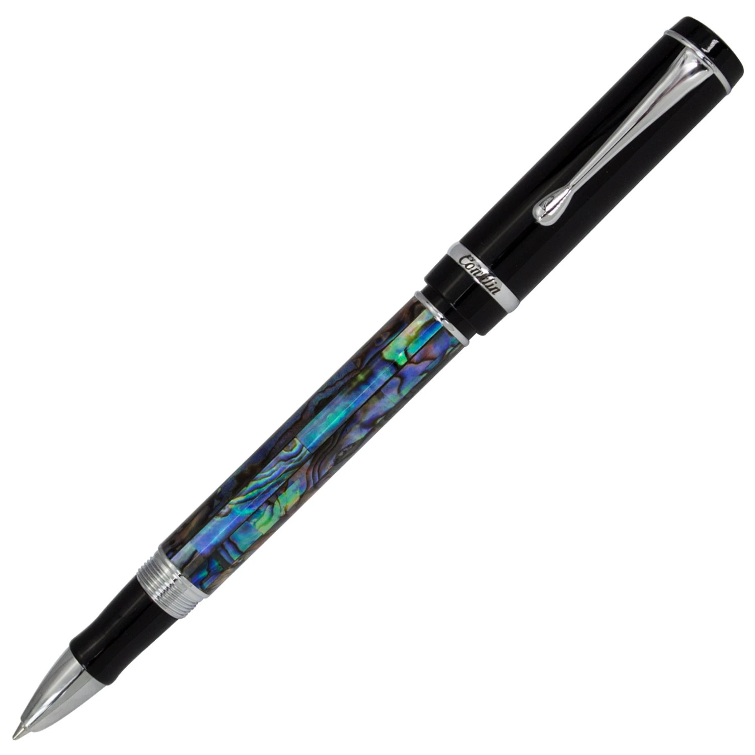 Conklin Duragraph Rollerball Pen, Abalone Nights 3 Conklin Duragraph Rollerball Pen, Abalone Nights