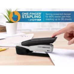 Bostitch InPower® Spring-Powered Desktop Stapler, 28-Sheets, Silver/Black (ACF1110) 13 Bostitch InPower® Spring-Powered Desktop Stapler, 28-Sheets, Silver/Black (ACF1110) -Office Product Shop B340374F B7A8 4973 911B40028D1E34E6 sc7
