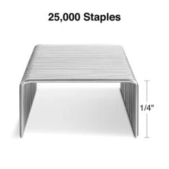 Staples Standard Staples, 1/4" Leg Length, 5000/Box, 5/Pack (TR58092) -Office Product Shop DC454533 9FD3 49C0 A7FF9FE7E6178247 sc7