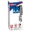 Avery Marks-A-Lot Desk-Style Permanent Markers, Chisel Point, Blue, 12/Pack (08886/98410) 2 Avery Marks-A-Lot Desk-Style Permanent Markers, Chisel Point, Blue, 12/Pack (08886/98410) -Office Product Shop E1C4EEF3 FDF8 4670 8C118A264B60E97B sc7