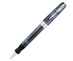 Pineider Full Metal Jacket Rollerball Pen, Coal Grey