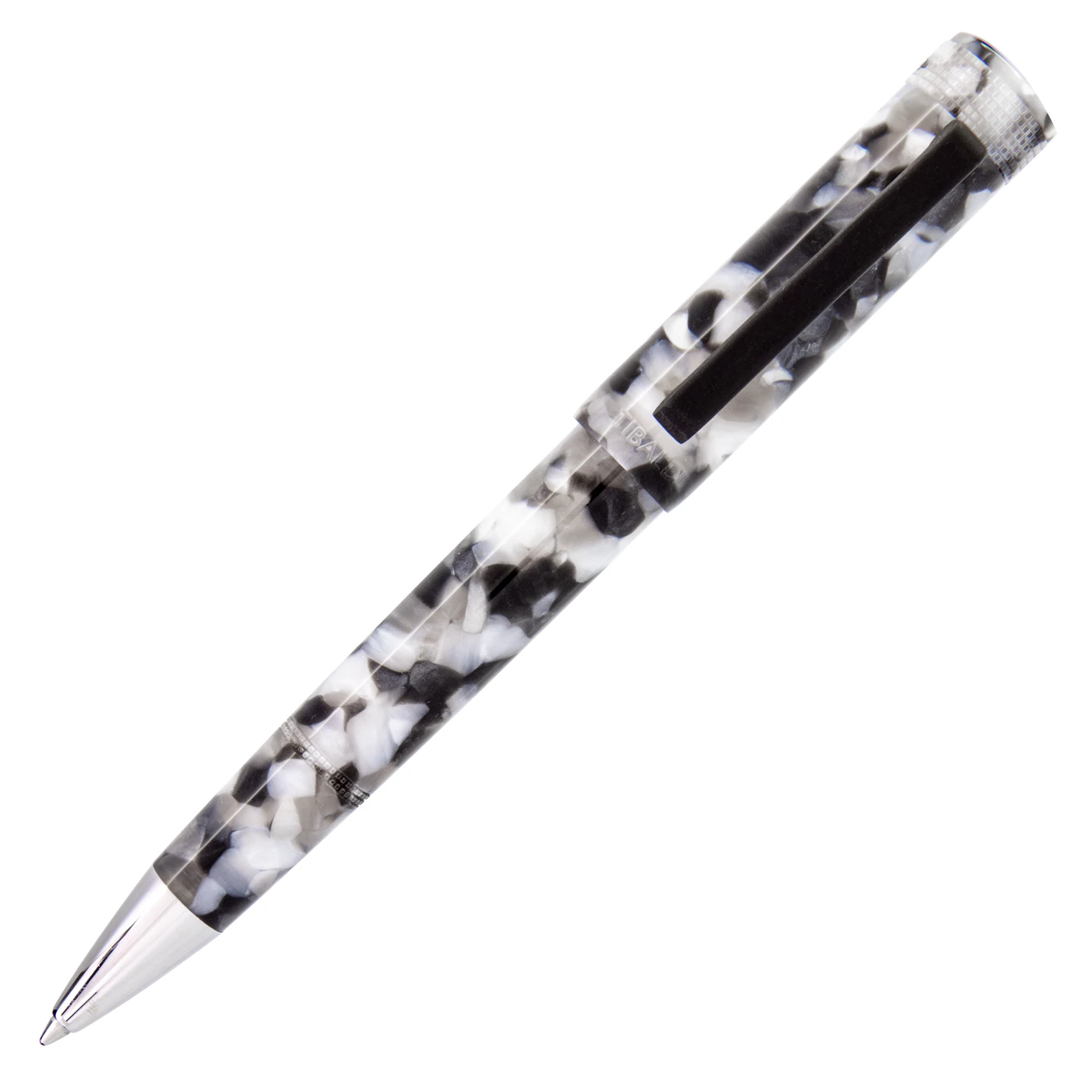 Tibaldi Perfecta LP Vinyl Grey Ballpoint Pen