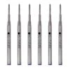Monteverde® Medium Ballpoint Refill For Montblanc Ballpoint Pens, Medium Point, Blue Ink, 6/Pack (M133BU)