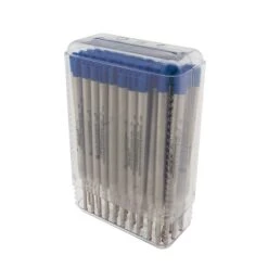 Monteverde Capless Ceramic Gel Refill For Parker BP Pens, Fine Point, Blue Ink, 50/Pack (G234MG)