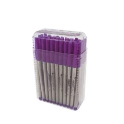 Monteverde® Medium Ballpoint Refill For Sheaffer Ballpoint Pens, Purple, 50/Pack