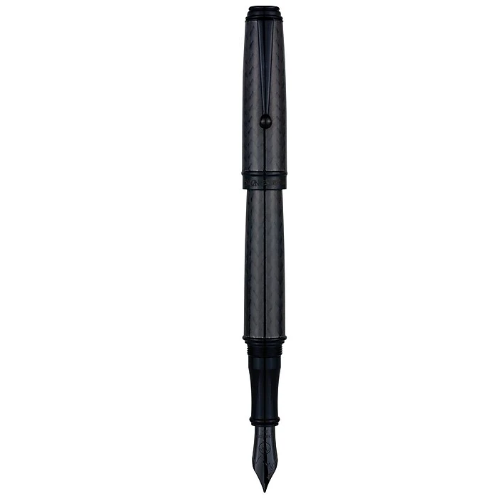 Monteverde® Invincia™ Deluxe Fountain Pen, Medium Nib, Black 4 Monteverde® Invincia™ Deluxe Fountain Pen, Medium Nib, Black - Image 2