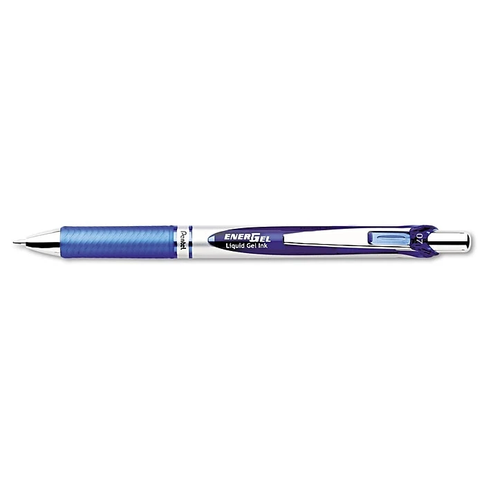 Pentel EnerGel Retractable Gel Pen, Medium Point, Blue Ink (BL77-C) 8 Pentel EnerGel Retractable Gel Pen, Medium Point, Blue Ink (BL77-C) - Image 6