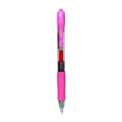 Pilot G-2 Retractable Gel Roller Pen, Fine Point, Pink, 12/Pack (58412-PK12)
