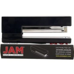 JAM Paper Modern Desk Stapler, Black (337BL) -Office Product Shop m003757939 sc7
