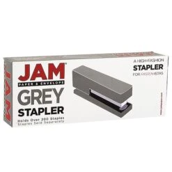 JAM Paper® Modern Desk Stapler, Grey, Sold Individually (337GY) 10 JAM Paper® Modern Desk Stapler, Grey, Sold Individually (337GY) -Office Product Shop m003757952 sc7